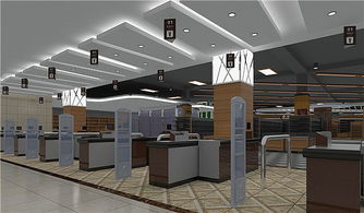重慶超市裝修設計效果圖 便利店裝修公司 超市預算報價